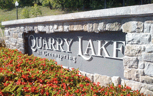 Masonry and Hardscaping at Quarry Lake at Greenspring